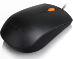 Lenovo 300 Black Wired USB Mouse
