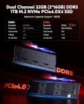 ACEMAGIC F2A AI Mini Gaming PC 32GB RAM