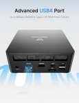 MINISFORUM UM760 Slim Mini PC with Ryzen 5