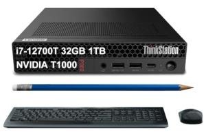Lenovo ThinKCentre neo 50q Gen 4 Tiny 1L Business Mini Desktop Computer, 13th Gen Intel 8-Core i5-13420H (Beat i7-1355U), 4GB DDR4 RAM, 2TB PCIe SSD, 2 DisplayPorts, WiFi 6, Win 11 Pro, Vent-Hear