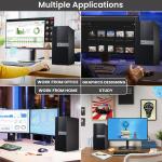Dell Desktop Tower Computer PC intel i5-7500 32GB Ram 2TB SSD 2TB HDD Windows 11