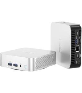 GEEKOM A8 Mini PC with AMD Ryzen 7 8745HS, 32GB DDR5 5600MHz 1TB PCIe 4.0 NVMe SSD, Windows 11 Pro Desktop Computer for Home&Business, Radeon 780M, USB4, 8K UHD, 4 Display | WiFi 6E, BT5.2, 2.5G LAN