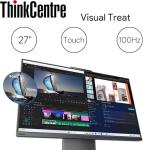 Lenovo IdeaCentre 27" FHD All-in-One Touchscreen Desktop | 13th Gen Intel 10 Cores i7-13620H | 32GB DDR5 RAM | 1TB SSD, Wireless Keyboard & Mouse | Windows 11 Home| High Performance PC