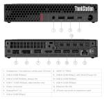 Lenovo ThinKCentre neo 50q Gen 4 Tiny 1L Business Mini Desktop Computer, 13th Gen Intel 8-Core i5-13420H (Beat i7-1355U), 4GB DDR4 RAM, 2TB PCIe SSD, 2 DisplayPorts, WiFi 6, Win 11 Pro, Vent-Hear