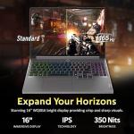Lenovo Legion 5 16" WQXGA 165Hz Gaming Laptop, Intel i9-14900HX, 64GB DDR5, 2TB SSD, ‎NVIDIA GeForce RTX 4060 8GB GDDR6, 4-Zone RGB Backlit Keyboard, Win 11, Gray, 256GB Docking Station Set