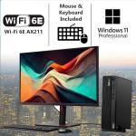Lenovo ThinkCentre M70s Gen 5 SFF Intel Core i7-14700, 64GB RAM, 2TB SSD, Wi-FI 6E + BT, RJ-45, HDMI, DP Port, Wired Keyboard & Mouse, Win 11 Pro, Business Desktop