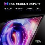 ASUS ROG Strix G18 Gaming Laptop, Intel 24-Core Ultra 9 275HX, NVIDIA GeForce RTX 5080, 18" 2.5K 240Hz ROG Display, 64 GB DDR5 RAM, 2 TB SSD, Backlit, Microsoft Office Lifetime License, Windows 11 Pro