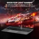 NIMO 15.6" FHD Gaming Laptop, Ryzen 5, 32GB RAM