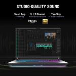 ASUS ROG Strix G18 Gaming Laptop, Intel 24-Core Ultra 9 275HX, NVIDIA GeForce RTX 5080, 18" 2.5K 240Hz ROG Display, 64 GB DDR5 RAM, 2 TB SSD, Backlit, Microsoft Office Lifetime License, Windows 11 Pro