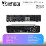 Dell OptiPlex 7060 Micro PC | Intel Core i5-8500T | 32GB RAM | 1TB SSD | Windows 11 Pro | Wi-Fi+ BT | Mini Desktop Computer (Renewed) (32GB RAM + 1TB SSD)