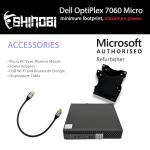 Dell OptiPlex 7060 Micro PC | Intel Core i5-8500T | 32GB RAM | 1TB SSD | Windows 11 Pro | Wi-Fi+ BT | Mini Desktop Computer (Renewed) (32GB RAM + 1TB SSD)
