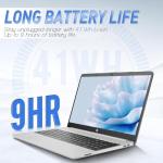 HP 250 G9 Laptop Computer • Back to School Limited Edition • 32GB RAM • 1TB SSD • Intel Celeron N4500 Processor • 15.6" Full HD • Fast Wi-Fi 6 • Long Battery Life • Windows 11 Pro • Astroid Silver