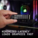 WD_BLACK SN850X 1TB NVMe SSD with Heatsink