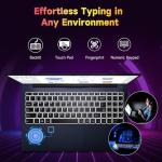 NIMO 15.6-FHD-Student-Laptop, 32GB RAM 1TB SSD AMD Ryzen 5 3500U Processor Fast Charging Fingerprint Backlit Keyboard Win 11 Stylish Practical Laptop for Work Study Life, 2 Years Warranty