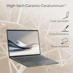 ASUS Zenbook A14; Copilot+ PC, Ultrathin Laptop, 14” WUXGA OLED, Snapdragon® X Processor, 16 GB Memory, 512GB SSD, Wi-Fi 6E, Zabriskie Beige, UX3407QA-DS52-CB