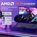 NIMO 15.6-FHD-Student-Laptop, 32GB RAM 1TB SSD AMD Ryzen 5 3500U Processor Fast Charging Fingerprint Backlit Keyboard Win 11 Stylish Practical Laptop for Work Study Life, 2 Years Warranty