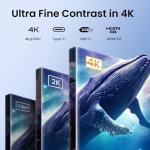 4K KVM Switch for 2 Computers and 1 Monitor