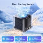 Beelink ME Mini N150 NAS Mini PC, 12GB LPDDR5, 64GB eMMC + 2TB SSD, 6X M.2 Slots (24TB Max), Dual 2.5G LAN, Wi-Fi 6/BT5.2, Compact Home/Office Network Storage Solution