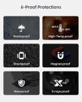 ZUMIMALL 128GB SD Card - 4 PCS Perfect Storage Solution for Security Cameras | Reliable and High Capacity Memory Card… New