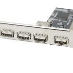 Yctze HighSpeed PCI Expansion Card with 4 USB2.0 Ports, Universal Converter Adapter for PC and Compatible with 95, Ideal for Desktops and Peripherals