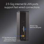 NETGEAR Nighthawk Dual-Band WiFi 7 Router (RS140) - Security Features, BE5000 Wireless Speed (up to 5.0 Gbps) - Covers up to 2,250 sq. ft., 80 Devices - 2.5 Gig Internet Port