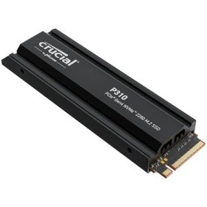 Crucial P310 1TB SSD M.2 NVMe PCIe Gen4 Internal Gaming PS5 SSD with Heatsink, Up to 7100MB/s, Compatible with PlayStation 5, Laptop/Desktop, Solid State Drive - CT1000P310SSD5-01