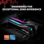 G.SKILL Trident Z5 Neo RGB Series (AMD Expo) DDR5 RAM 32GB (2x16GB) 6000MT/s CL36-36-36-96 1.35V Desktop Computer Memory UDIMM - Matte Black (F5-6000J3636F16GX2-TZ5NR)
