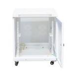 NavePoint 12U Wall-Mount Network Cabinet - White