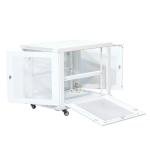NavePoint 12U Wall-Mount Network Cabinet - White