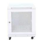 NavePoint 12U Wall-Mount Network Cabinet - White
