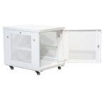 NavePoint 12U Wall-Mount Network Cabinet - White