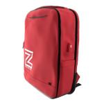 Zion Cases Slab Case Backpack with Slab Case 2GO Graded Card Case; Fits PSA, BGS, HGA, SGC, and CSG Graded Card Slabs; Ideal Travel Storage Solution; (Red)
