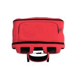 Zion Cases Slab Case Backpack with Slab Case 2GO Graded Card Case; Fits PSA, BGS, HGA, SGC, and CSG Graded Card Slabs; Ideal Travel Storage Solution; (Red)