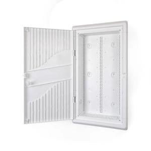 StarTech.com 28-Inch Wall-Mount Media Enclosure, Cable Management Box for Network Distribution, Structured Media Enclosure
