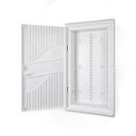 StarTech.com 28-Inch Wall-Mount Media Enclosure, Cable Management Box for Network Distribution, Structured Media Enclosure