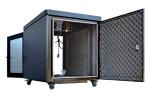 Sysracks 15U Soundproof Server Cabinet – Quiet, Heavy-Duty Locking Network Gear for Home & Office, Noise Reducing Vented Server Cabinet Cooling Storage for Networking, Server and IT Equipment