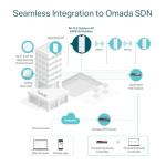 TP-Link Omada Long Range Outdoor Access Point | WiFi Extender Outdoor Universal Compatible | WiFi 6 AX1800 Dual Band | IP68 Weatherproof | Seamless Roaming | Omada Remote Managed(EAP610-Outdoor)