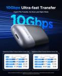 ORICO 8 TB External SSD, Up to 1000MB/s for USB 3.2 Gen 2 Interface, Portable Solid State Drive for Smartphone, Laptop, PC and Game Console, Fast and Reliable Storage Solution - M10Max