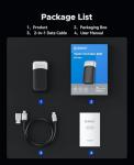 ORICO 8 TB External SSD, Up to 1000MB/s for USB 3.2 Gen 2 Interface, Portable Solid State Drive for Smartphone, Laptop, PC and Game Console, Fast and Reliable Storage Solution - M10Max