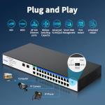 26-Port Gigabit Ethernet Switch - Smart Managed Hub