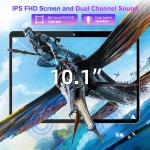 SGIN 10.1" Android 13 Tablet with 128GB Storage