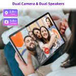 SGIN 10.1" Android 13 Tablet with 128GB Storage