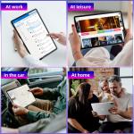 SGIN 10.1" Android 13 Tablet with 128GB Storage