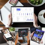 SGIN 10.1" Android 13 Tablet with 128GB Storage