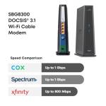 ARRIS SURFboard SBG8300 Gigabit Modem and Router