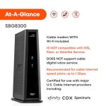 ARRIS SURFboard SBG8300 Gigabit Modem and Router