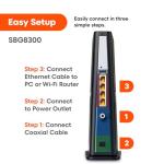 ARRIS SURFboard SBG8300 Gigabit Modem and Router