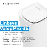 Linksys Velop Pro WiFi 6E Mesh Router 3 Pack