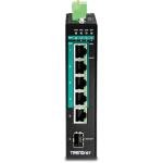 TRENDnet 5-Port Industrial Gigabit PoE+ Switch