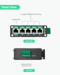 LINOVISION 5-Port Gigabit Solar POE Switch